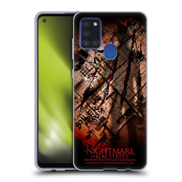 A Nightmare On Elm Street (2010) Graphics Freddy Boiler Room Soft Gel Case for Samsung Galaxy A21s (2020)