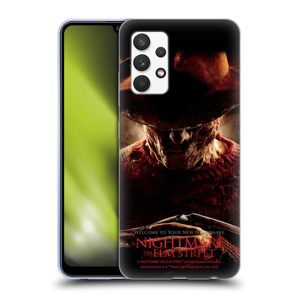 A Nightmare On Elm Street (2010) Graphics Freddy Key Art Soft Gel Case for Samsung Galaxy A32 (2021)