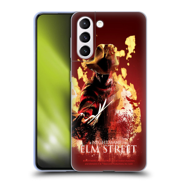 A Nightmare On Elm Street (2010) Graphics Freddy Nightmare Soft Gel Case for Samsung Galaxy S21+ 5G