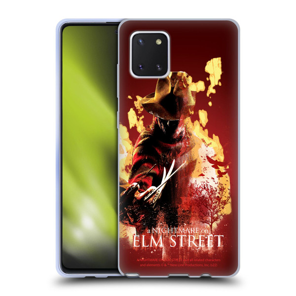 A Nightmare On Elm Street (2010) Graphics Freddy Nightmare Soft Gel Case for Samsung Galaxy Note10 Lite