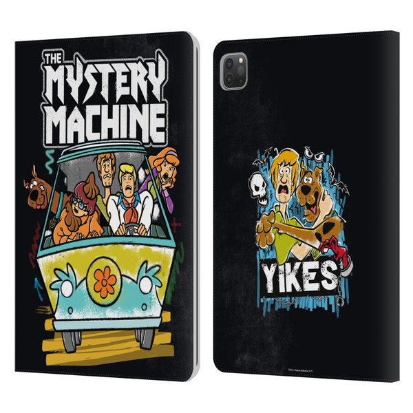 Scooby-Doo Mystery Inc. Grunge Mystery Machine Leather Book Wallet Case Cover For Apple iPad Pro 11 2020 / 2021 / 2022