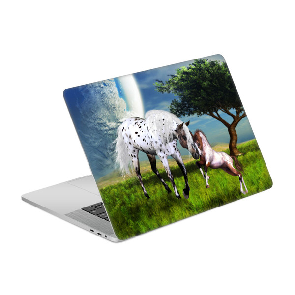 Simone Gatterwe Horses Love Forever Vinyl Sticker Skin Decal Cover for Apple MacBook Pro 15.4" A1707/A1990