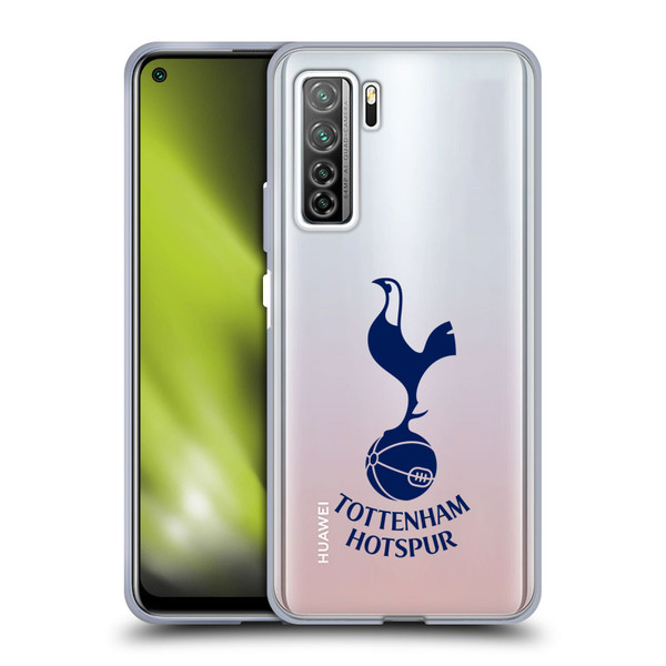 Tottenham Hotspur F.C. Badge Blue Cockerel Soft Gel Case for Huawei Nova 7 SE/P40 Lite 5G