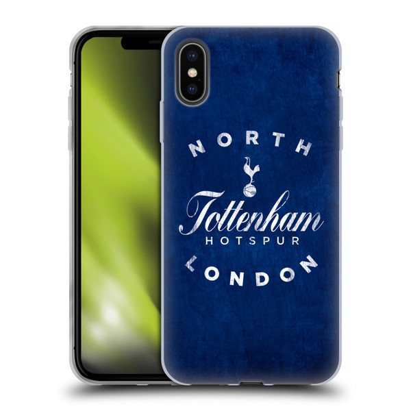 Tottenham Hotspur F.C. Badge North London Soft Gel Case for Apple iPhone XS Max
