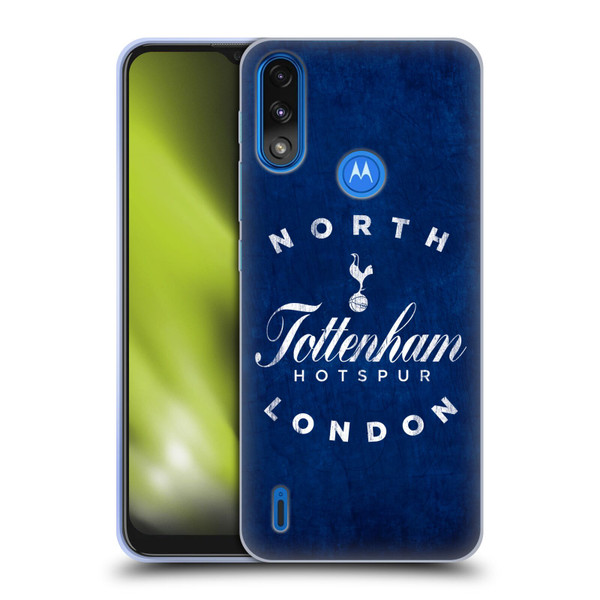 Tottenham Hotspur F.C. Badge North London Soft Gel Case for Motorola Moto E7 Power / Moto E7i Power