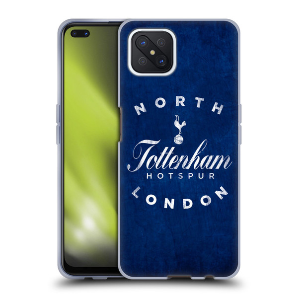 Tottenham Hotspur F.C. Badge North London Soft Gel Case for OPPO Reno4 Z 5G
