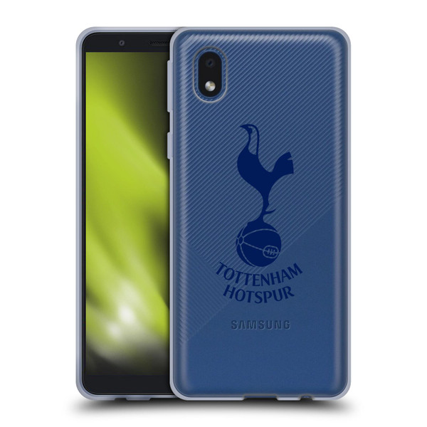 Tottenham Hotspur F.C. Badge Blue Cockerel Soft Gel Case for Samsung Galaxy A01 Core (2020)