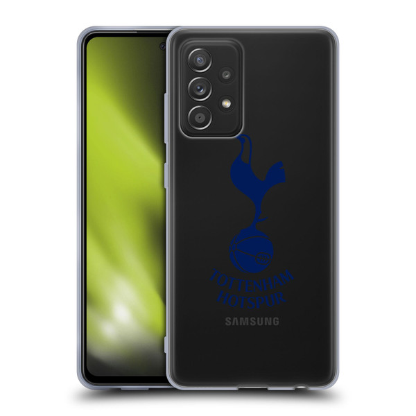 Tottenham Hotspur F.C. Badge Blue Cockerel Soft Gel Case for Samsung Galaxy A52 / A52s / 5G (2021)