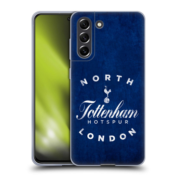 Tottenham Hotspur F.C. Badge North London Soft Gel Case for Samsung Galaxy S21 FE 5G