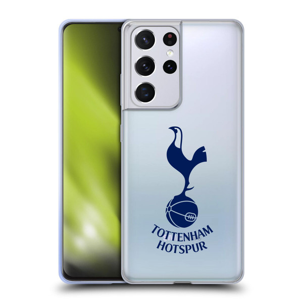 Tottenham Hotspur F.C. Badge Blue Cockerel Soft Gel Case for Samsung Galaxy S21 Ultra 5G