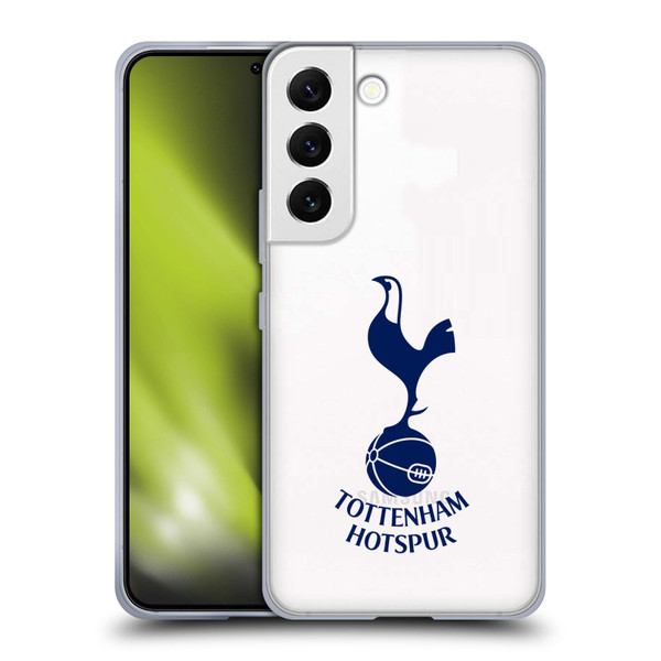 Tottenham Hotspur F.C. Badge Blue Cockerel Soft Gel Case for Samsung Galaxy S22 5G