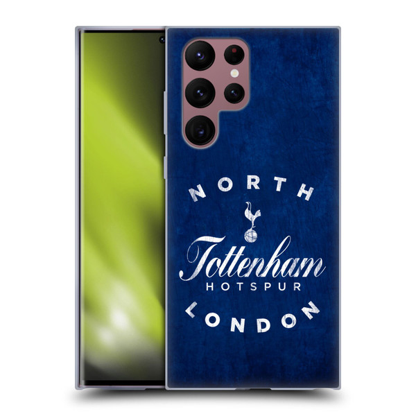 Tottenham Hotspur F.C. Badge North London Soft Gel Case for Samsung Galaxy S22 Ultra 5G