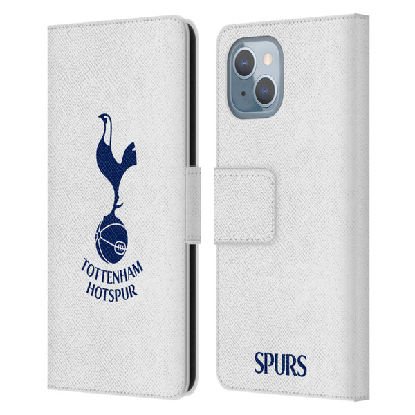 Tottenham Hotspur F.C. Badge Blue Cockerel Leather Book Wallet Case Cover For Apple iPhone 14