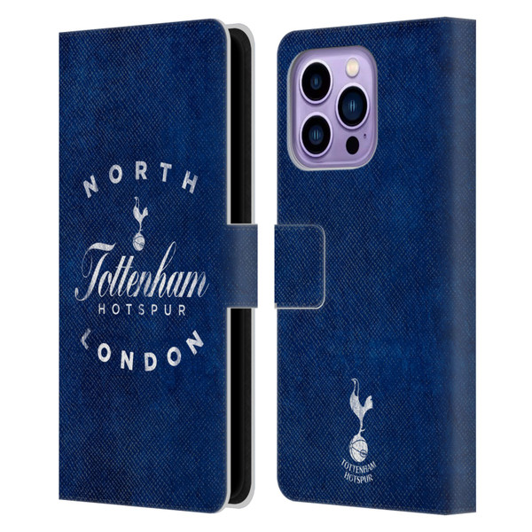 Tottenham Hotspur F.C. Badge North London Leather Book Wallet Case Cover For Apple iPhone 14 Pro Max