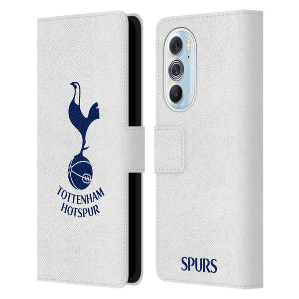 Tottenham Hotspur F.C. Badge Blue Cockerel Leather Book Wallet Case Cover For Motorola Edge X30