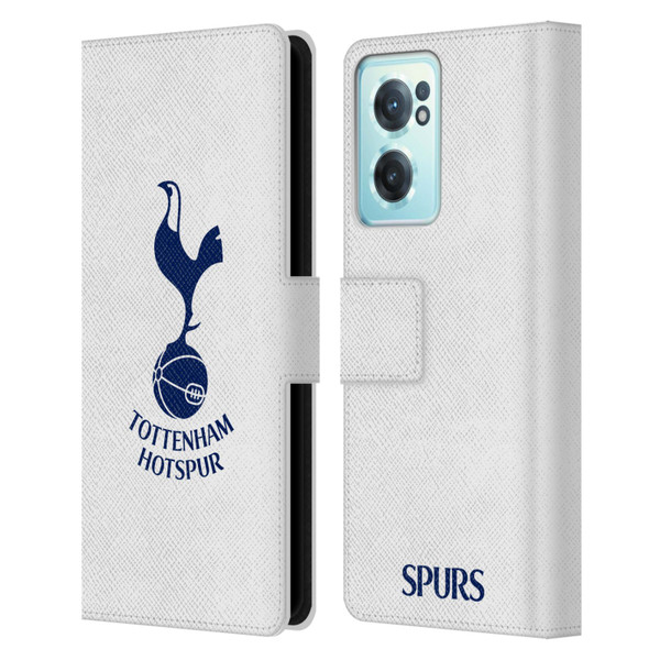 Tottenham Hotspur F.C. Badge Blue Cockerel Leather Book Wallet Case Cover For OnePlus Nord CE 2 5G