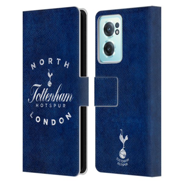 Tottenham Hotspur F.C. Badge North London Leather Book Wallet Case Cover For OnePlus Nord CE 2 5G