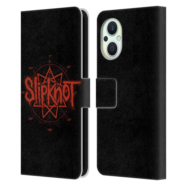 Slipknot Key Art Logo Leather Book Wallet Case Cover For OPPO Reno8 Lite