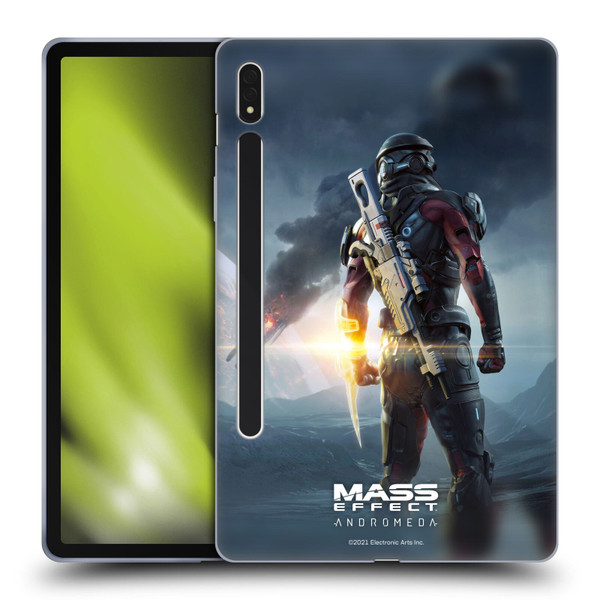 EA Bioware Mass Effect Andromeda Graphics Key Art Super Deluxe 2017 Soft Gel Case for Samsung Galaxy Tab S8