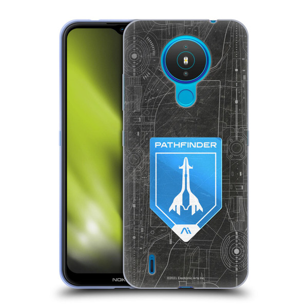 EA Bioware Mass Effect Andromeda Graphics Pathfinder Badge Soft Gel Case for Nokia 1.4