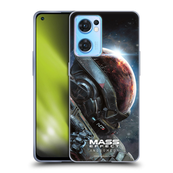 EA Bioware Mass Effect Andromeda Graphics Key Art 2017 Soft Gel Case for OPPO Reno7 5G / Find X5 Lite