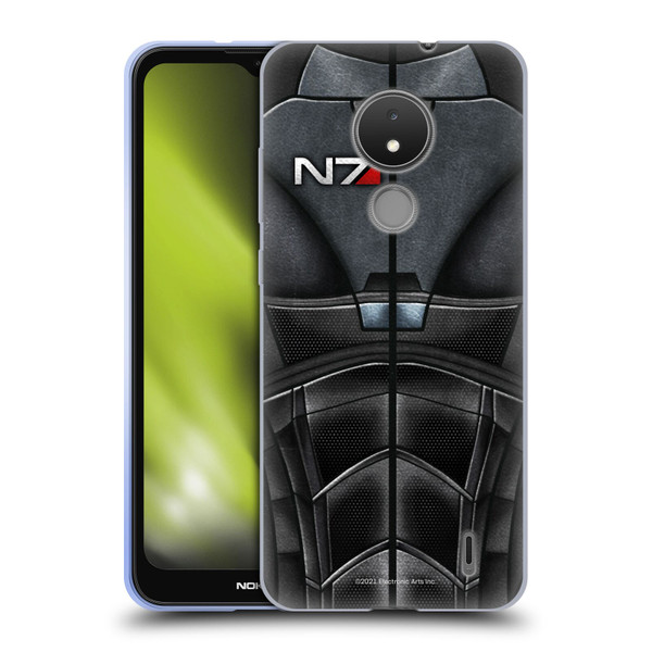 EA Bioware Mass Effect Armor Collection N7 Soft Gel Case for Nokia C21