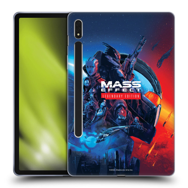 EA Bioware Mass Effect Legendary Graphics Key Art Soft Gel Case for Samsung Galaxy Tab S8