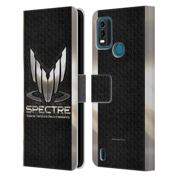 EA Bioware Mass Effect 3 Badges And Logos Spectre Leather Book Wallet Case Cover For Nokia G11 Plus
