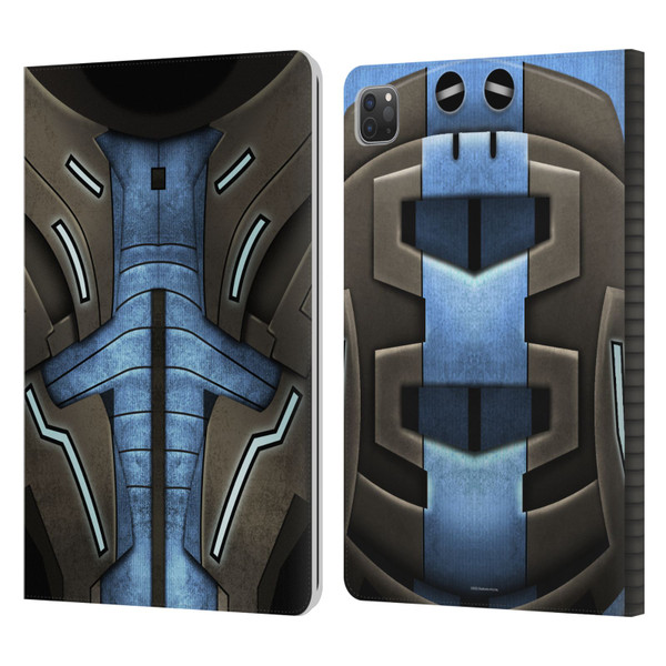EA Bioware Mass Effect Armor Collection Garrus Vakarian Leather Book Wallet Case Cover For Apple iPad Pro 11 2020 / 2021 / 2022