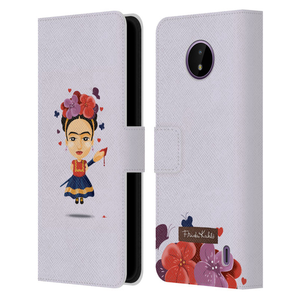 Frida Kahlo Doll Solo Leather Book Wallet Case Cover For Nokia C10 / C20