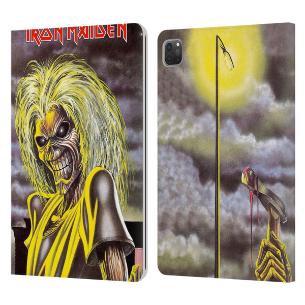 Iron Maiden Album Covers Killers Leather Book Wallet Case Cover For Apple iPad Pro 11 2020 / 2021 / 2022