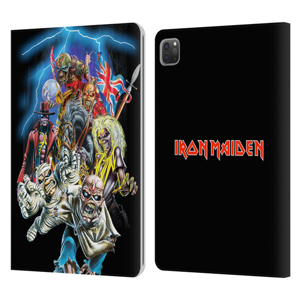 Iron Maiden Art Best Of Beast Leather Book Wallet Case Cover For Apple iPad Pro 11 2020 / 2021 / 2022