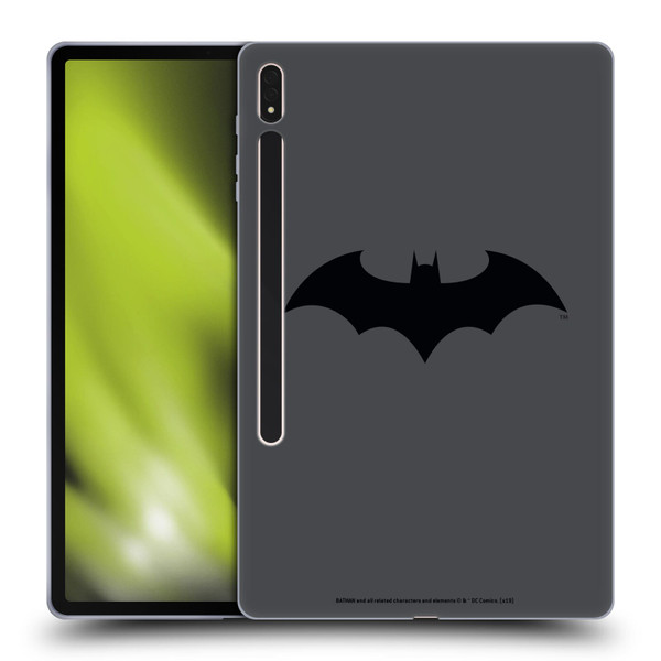 Batman DC Comics Logos Hush Soft Gel Case for Samsung Galaxy Tab S8 Plus