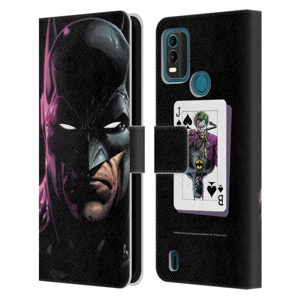 Batman DC Comics Three Jokers Batman Leather Book Wallet Case Cover For Nokia G11 Plus