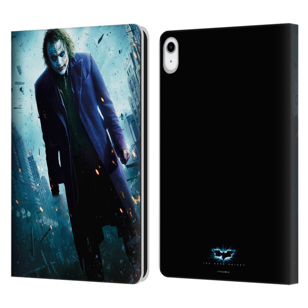 The Dark Knight Key Art Joker Poster Leather Book Wallet Case Cover For Apple iPad 10.9 (2022)