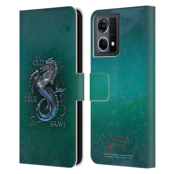 House Of The Dragon: Television Series Key Art Velaryon Leather Book Wallet Case Cover For OPPO Reno8 4G