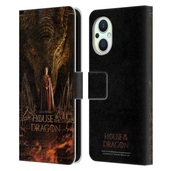 House Of The Dragon: Television Series Key Art Poster 1 Leather Book Wallet Case Cover For OPPO Reno8 Lite