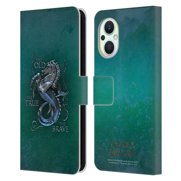 House Of The Dragon: Television Series Key Art Velaryon Leather Book Wallet Case Cover For OPPO Reno8 Lite