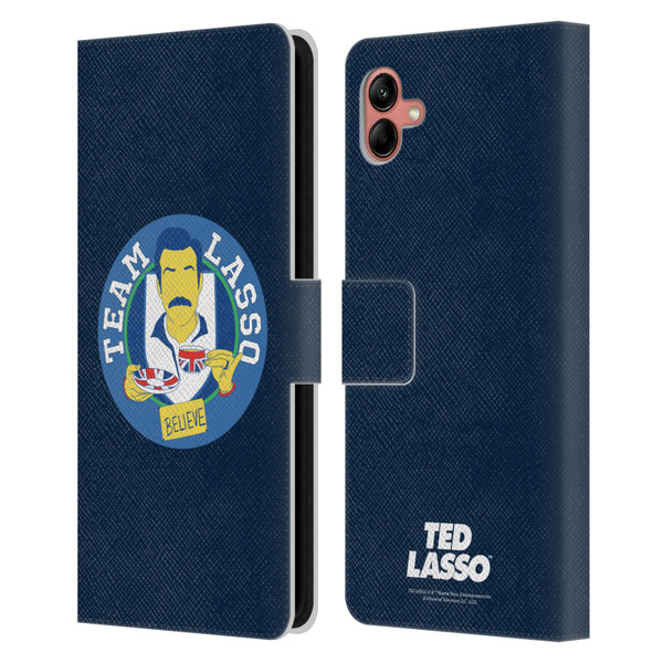 Ted Lasso Season 1 Graphics Team Lasso Leather Book Wallet Case Cover For Samsung Galaxy A04 (2022)