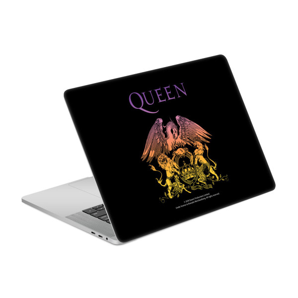 Queen Iconic Logo Crest Vinyl Sticker Skin Decal Cover for Apple MacBook Pro 15.4" A1707/A1990
