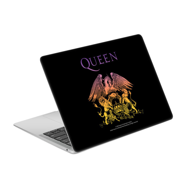 Queen Iconic Logo Crest Vinyl Sticker Skin Decal Cover for Apple MacBook Air 13.3" A1932/A2179