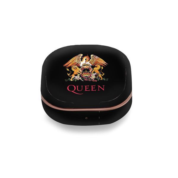 Queen Iconic Crest Vinyl Sticker Skin Decal Cover for Samsung Buds Live / Buds Pro / Buds2
