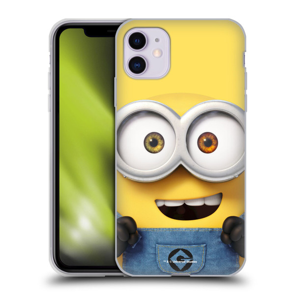 Despicable Me Full Face Minions Bob Soft Gel Case for Apple iPhone 11