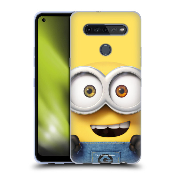 Despicable Me Full Face Minions Bob Soft Gel Case for LG K51S