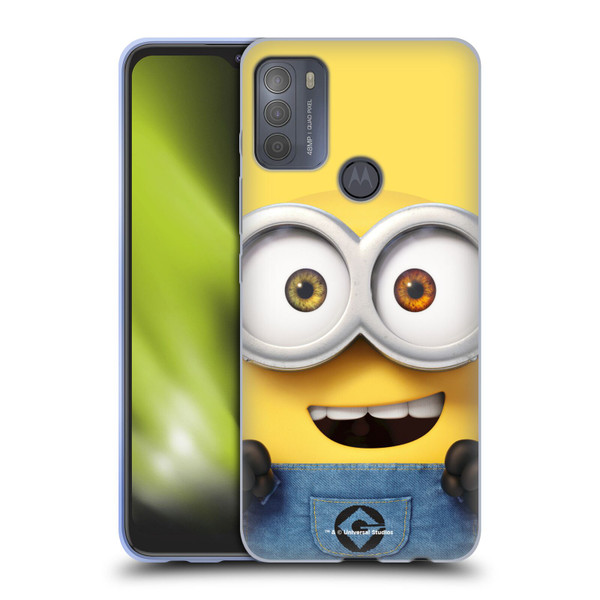 Despicable Me Full Face Minions Bob Soft Gel Case for Motorola Moto G50