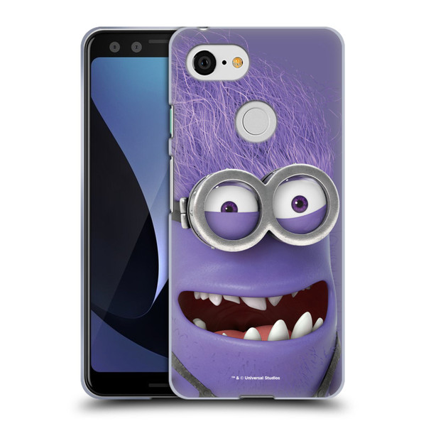 Despicable Me Full Face Minions Evil Soft Gel Case for Google Pixel 3