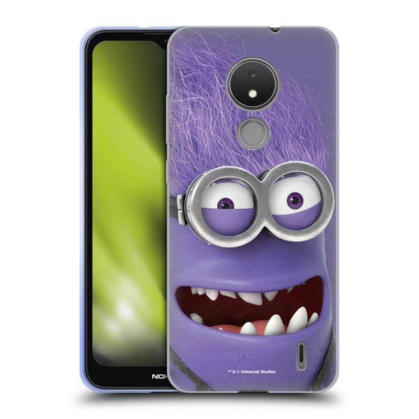 Despicable Me Full Face Minions Evil Soft Gel Case for Nokia C21