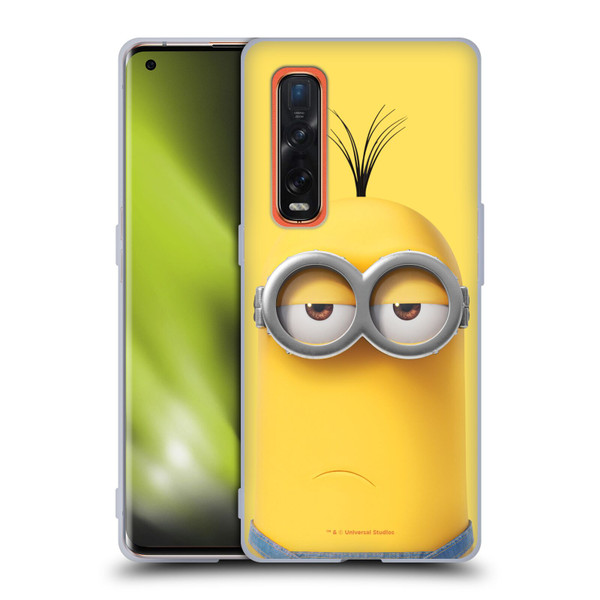 Despicable Me Full Face Minions Kevin Soft Gel Case for OPPO Find X2 Pro 5G