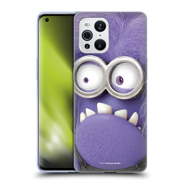 Despicable Me Full Face Minions Evil 2 Soft Gel Case for OPPO Find X3 / Pro