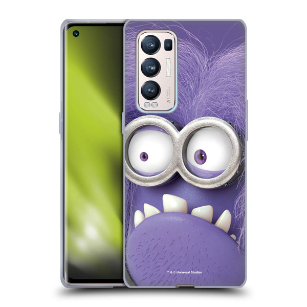 Despicable Me Full Face Minions Evil 2 Soft Gel Case for OPPO Find X3 Neo / Reno5 Pro+ 5G